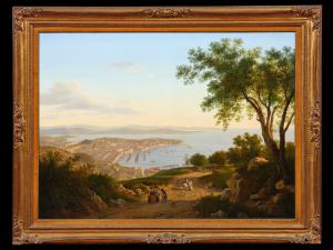 Giuseppe Canella (Verona 1788 - Firenze1847) - Veduta del Golfo di Trieste
